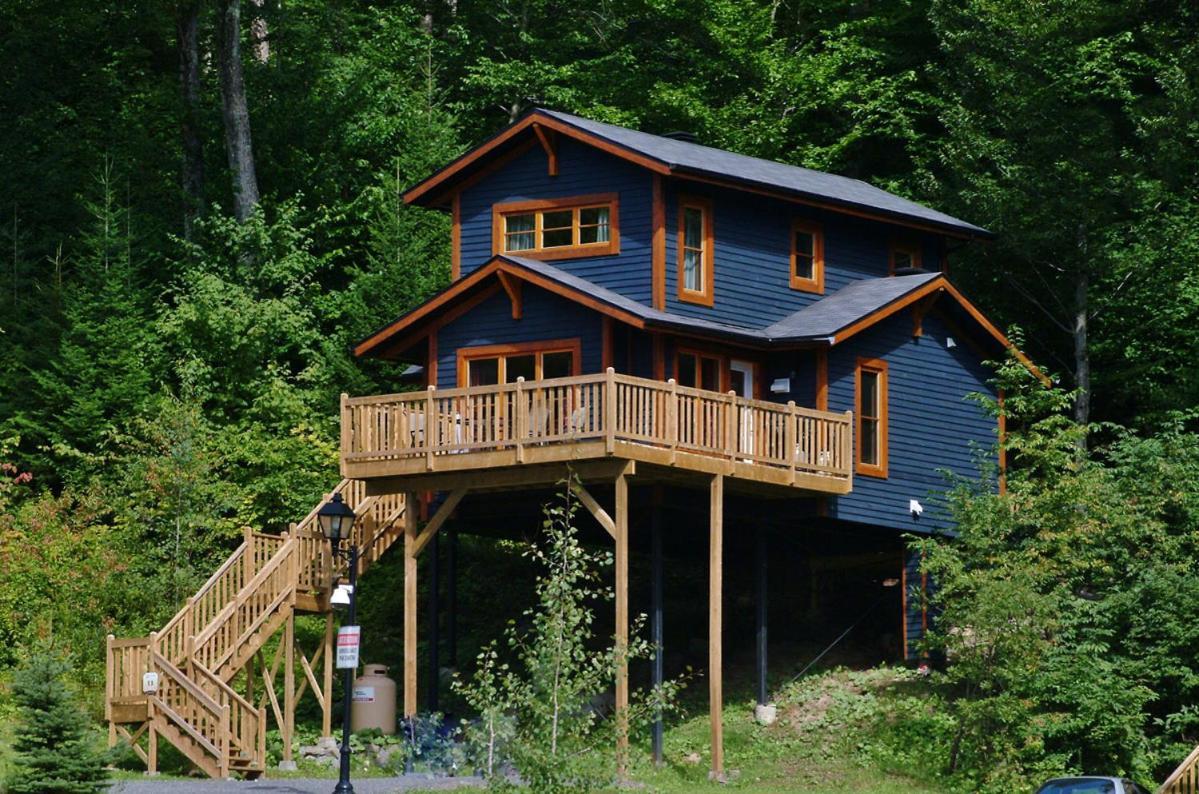 Chalets Alpins - 11 Chemin Des Skieurs Stoneham Exterior photo